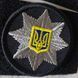 Шеврон Кокарда Поліція Чорна кольорова 6 см (сіра зірка) 12.664 фото 2