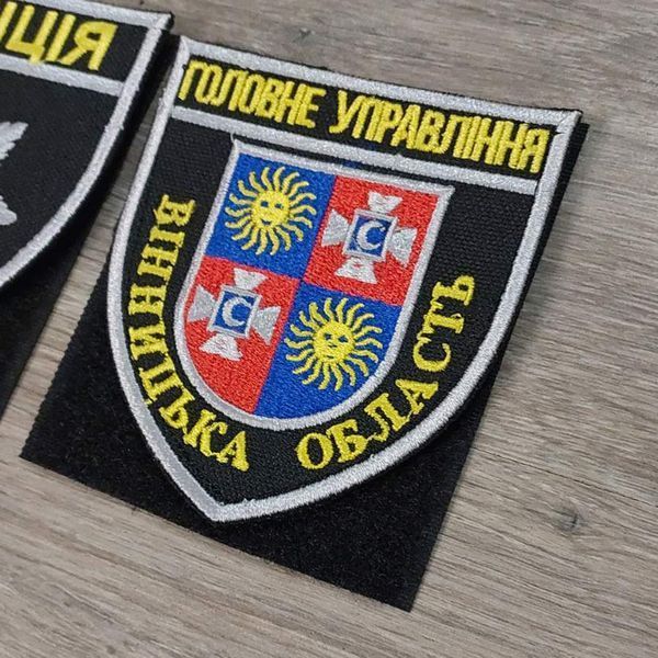 Шеврон ГУНП Вінницька область кольоровий 12.797 &mdash; шеврон на липучці від VILNI
